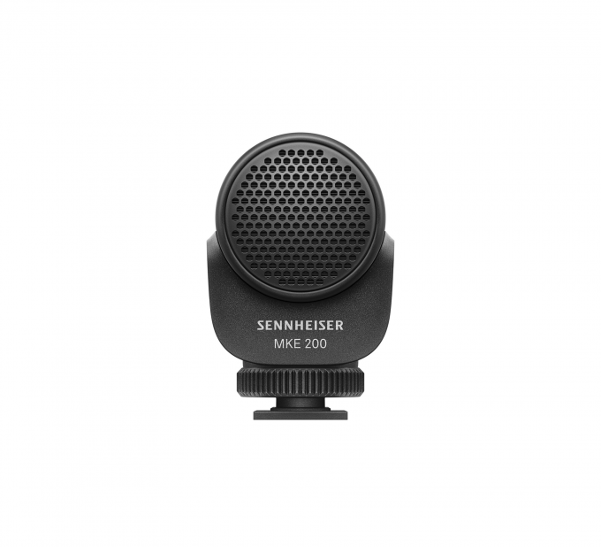 SENNHEISER MKE 200 - retnings bestemt mikrofon, kamera montering