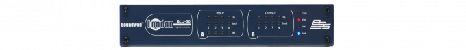 BSS BLU-50V2 4x4 DSP audio processor - 4 audio ind / 4 audio ud - Billede 3