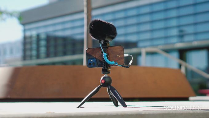 SENNHEISER MKE 400 Mobile Kit - inkl. Manfrotto tripod - Billede 8