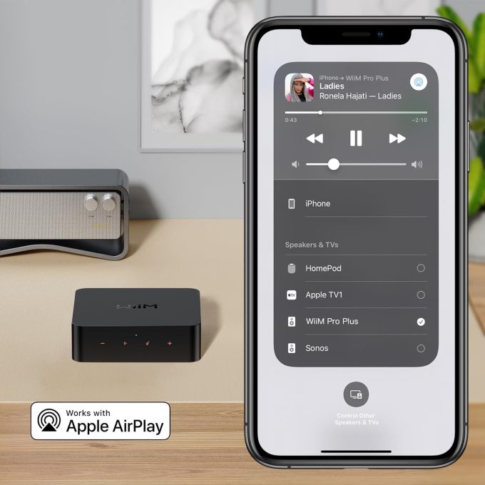 WiiM Pro Plus, netværks streamer - Billede 9