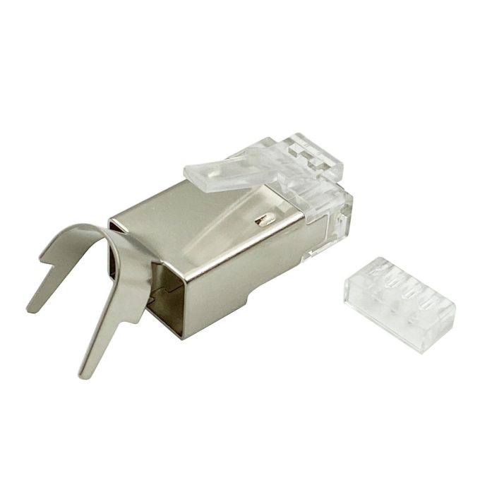 Lanview RJ45 STP stik Cat6a skærmet, EasyConnect 10stk. - Billede 3