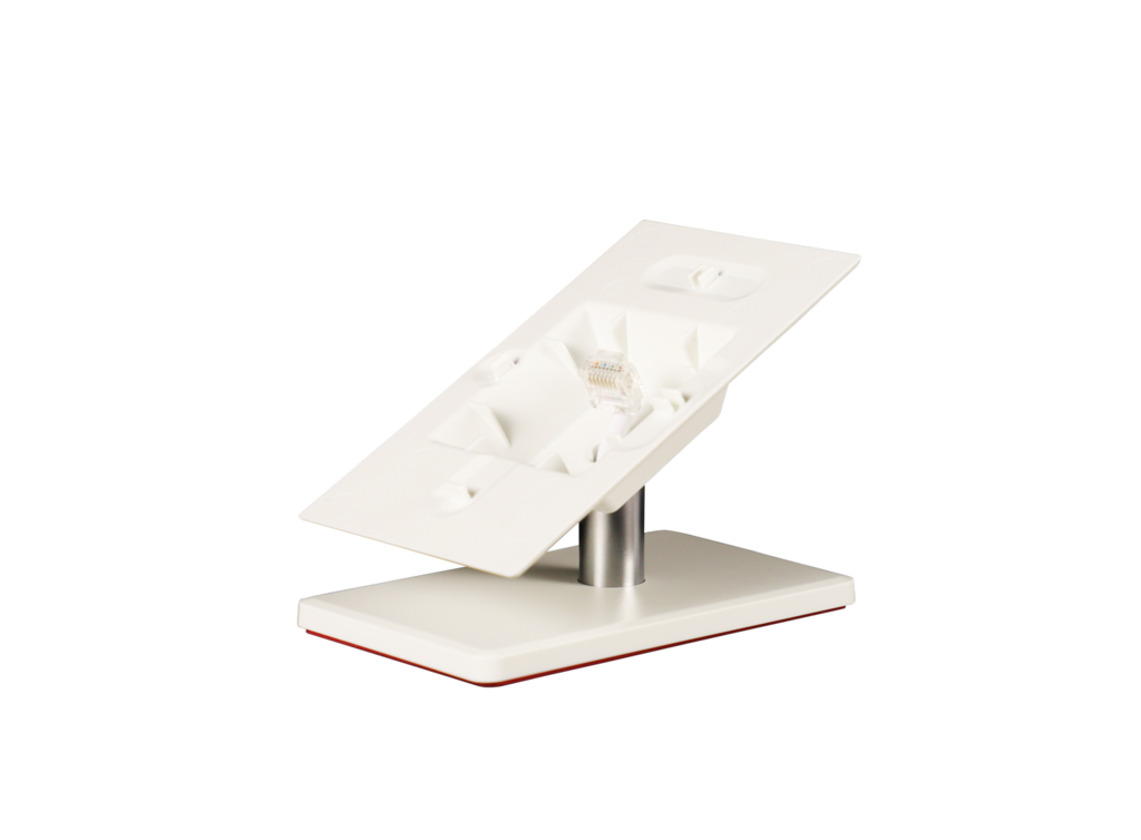 Biamp TEC-X-TM bordstander hvid/sort - Billede 5