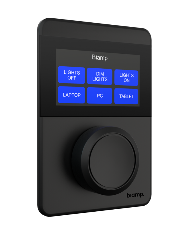 Biamp TEC-X 1000 hvid/sort, betjening panel - Billede 2