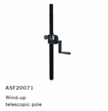 MARTIN AUDIO ASF20071, justerbar polemount, 10mm.